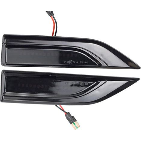 Kit Freccia Laterale a Led Side Marker Dinamica Lente Fume VW Caddy T6 Dopo 2015 (1/3)