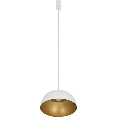 Suspension table blanc or moderne Nowodvorski Hemisphere Ø33 (1/4)