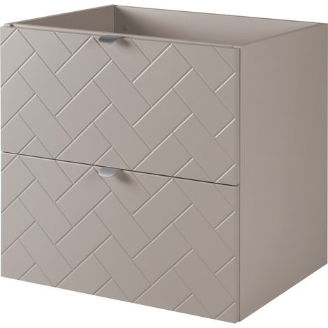 Mobile da bagno, Cashmere, 60 x 57 x 46 cm, Maniglie Argento (1/5)