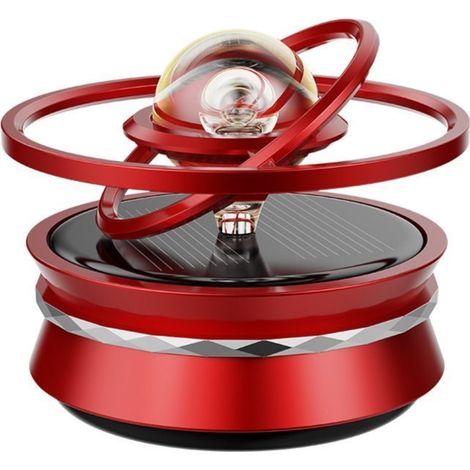 Bola solar colgante de aromaterapia automática, calentador solar de doble anillo de 360 grados