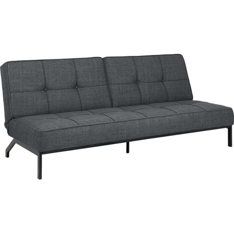 Canapé convertible 3 places en tissu avec système clic-clac PERUGA (1/5)