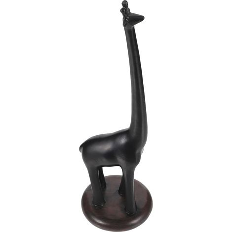 Porte-rouleau de papier toilette girafe en résine synthétique (1/5)
