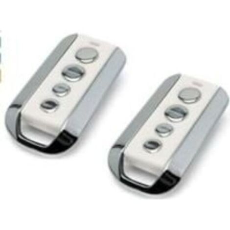 433 MHz Télécommande Portail,4 Canaux Télécommande Porte De Garage Compatible avec Avidsen 104257,114253,104250, 104251, 104350, 654100, 654300(2pcs)- Crezuo (1/4)