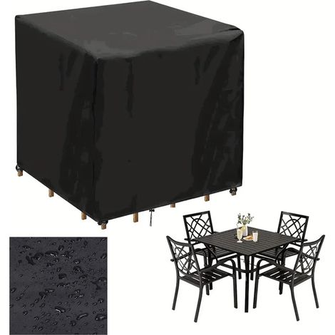Garden Furniture Cover Waterproof Winter Furniture Cover Oxford Fabric Winter Furniture Cover 80 x 80 x 80 cm