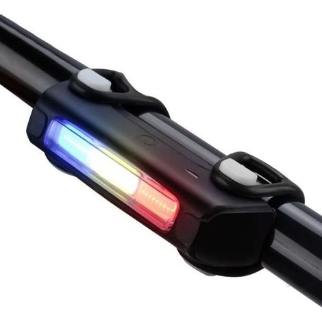 ThorFire Lumières Vélo Éclairage Vélo Feu Arrière Super Lumineux Phare Vélo USB Rechargeable 5 Modes Lampe de Vélo LED Étanche (1/3)