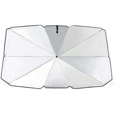 Pare Soleil Chaussette Pare-soleil Pare-brise Voiture Type Parapluie Pour Fenêtre Voiture Protection Solaire D'été Tissu D'isolation Thermique Pour Ombrage Voiture Pare-Soleil Vitres(12065cm) (1/5)