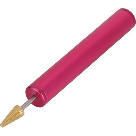 Bordüren-Farbstift-Rollapplikator, tragbares DIY-Werkzeug, Kunstleder, Rosa (1/5)