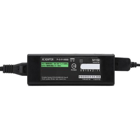 Adaptateur secteur portable pour PSP GO, charge rapide, chargeur CC 5V/1500mA 50/60Hz (UE 100-240V) (1/5)