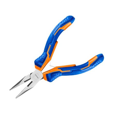Pince à bec demi-rond mini WADFOW 115 mm (1/3)