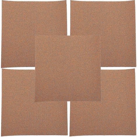 Lot de 5 tableaux d'affichage muraux en liège marron autocollants pour bureau (1/5)