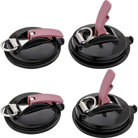 Lot de 4 Ventouse pour Voiture Multifonction  pour Auvent Pare-Soleil Bâche Et Couverture De Véhicule