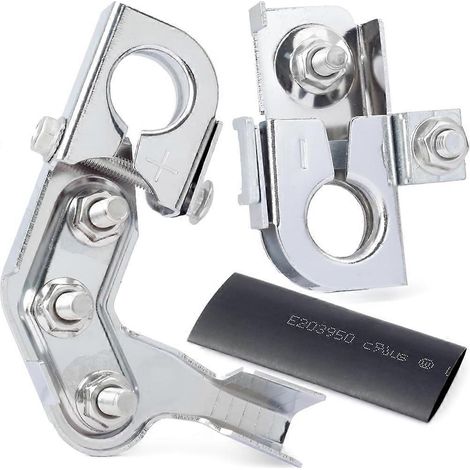 Ensemble de bornes de batterie positive et négative 926-603 pour Ford Super Duty F-250, F-350, F-450 et Silverado 1500, 2500 et 3500 (1/5)