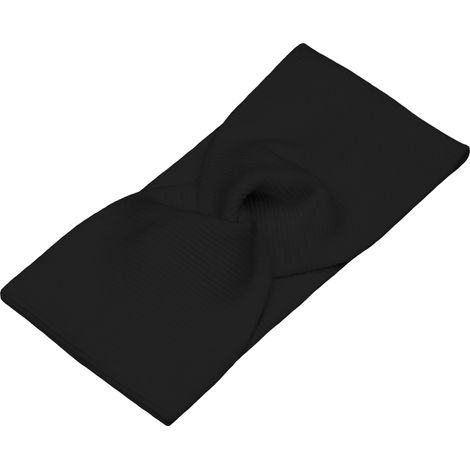 Diadema a rayas - para la cabeza de los niños, diadema negra M01, negra 34/44 (1/5)