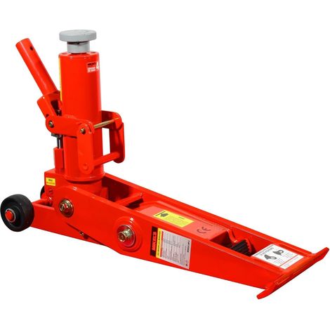 Gato de carretilla hidraulico especial para tractores y carretillas elevadoras toro de carga 4 - 5 ton (1/3)