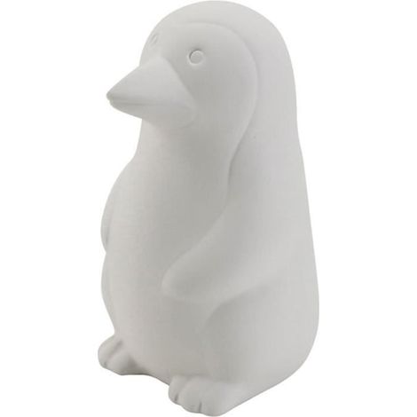 Tirelire en forme d'animaux - Pingouin - 11x6x5,5 cm - 6 pcs - Terre cuite - Mixte - Enfant