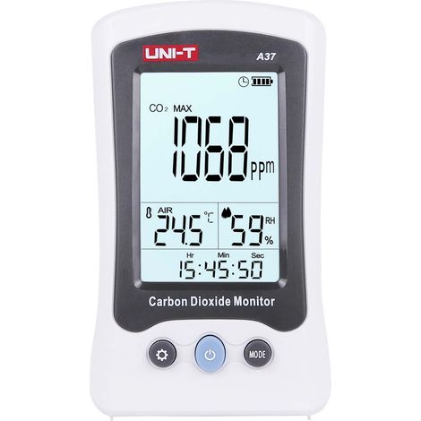Uni-T A37 Kohlendioxid-Messgerät  mit Temperaturmessfunktion