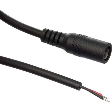 Cavo di alimentazione flessibile da 2 m per striscia LED CCT, 3 fili e connettore rapido. (1/3)