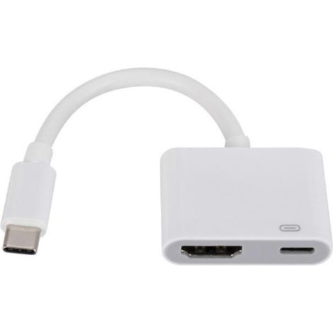 Adaptateur HDTV compatible HDCP, sortie 4K à 60 Hz stable, livré avec un chargeur PD 100 W, adapté aux présentations home cinéma, disponible en plusieurs couleurs. (1/5)
