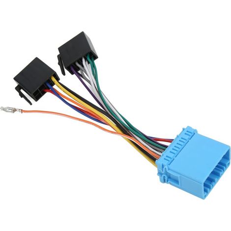 Kit adaptador de arnés de cableado de repuesto para la instalación del conector del altavoz de radio ISO para Suzuki-Crezuo
