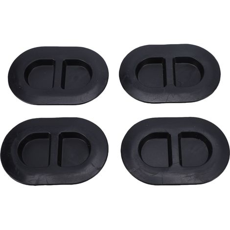 Bouchons de vidange de bac de sol, 4 pièces, 68194821AA, corps en caoutchouc de remplacement pour Jeep Wrangler 2014 – 2023. (1/5)
