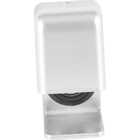 Guide pour porte coulissante inox, réglable (1/5)