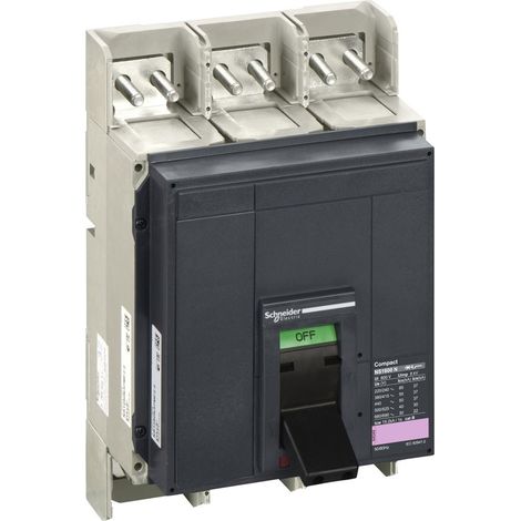 Interruttore Compact NS1600N 1600 A 3 poli fisso S/sganciatore Schneider