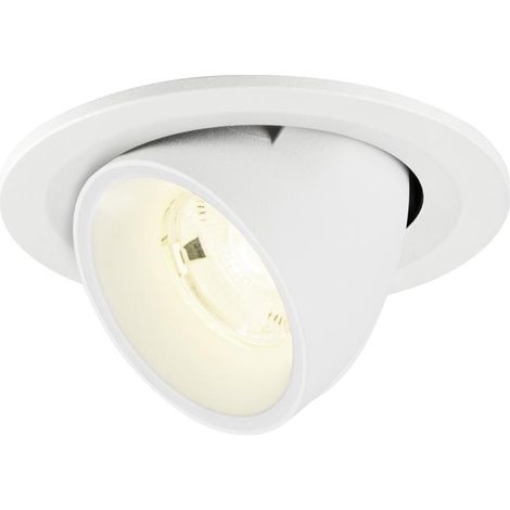Spot encastré NUMINOS® GIMBLE S intérieur4000 K 20° IP20 rond blanc - SLV - 1009425