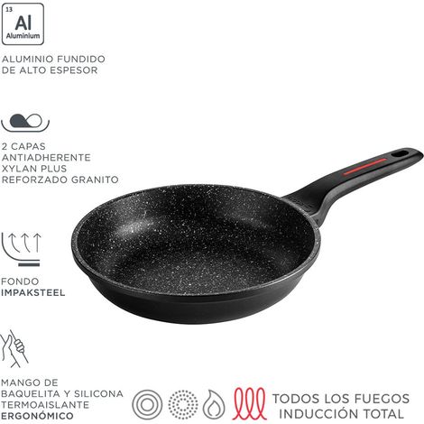 Sartén de aluminio alutherm negra ø26 cm (1/5)