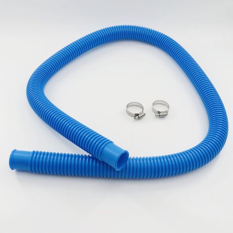 Tuyaux de rechange bleus avec colliers de serrage pour pompes de piscine, tuyaux de rechange pour filtres et pompes. (1/5)