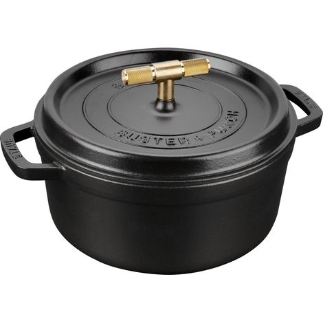Staub - Buster + Punch Cocotte - Black - 24 cm