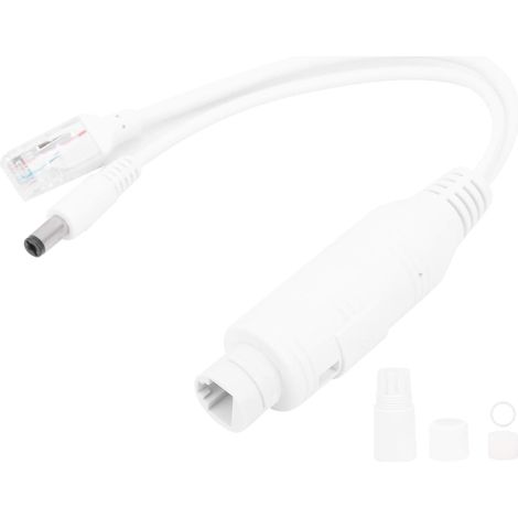 Répartiteur POE, Câble Adaptateur étanche, Module d'alimentation 48V à 12V pour Caméra IP CCTV, Injecteur de Puissance, Utilisation en Extérieur,Périphériques de Surveillance (1/5)
