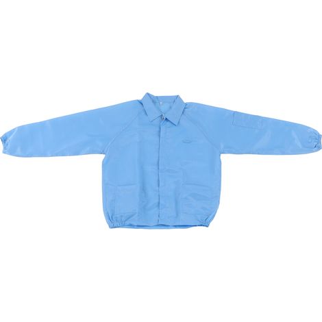 Veste et pantalon ESD anti-statique polyester pour atelier électronique propre, combinaison divisible col montant SMT (1/5)