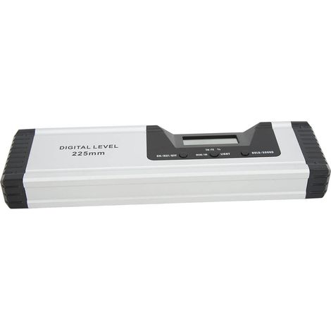 Hochpräzise digitale Wasserwaage mit Magnet, geneigter Messlineal aus Aluminiumlegierung, elektronischer Winkelmesser (1/5)