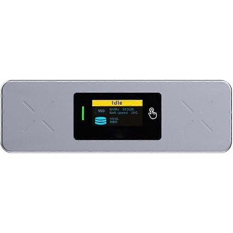 Externes M.2 NVMe SSD-Festplattengehäuse mit USB 3.2 Gen2 10 Gbit/s