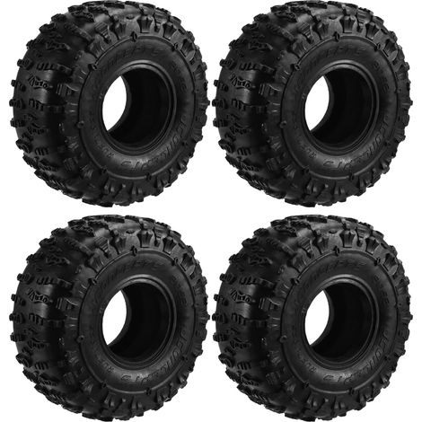 Pneu d'escalade pour Jante de 1,9 Pouce Adapté Aux Véhicules de Piste Automobile RC AXIAL SCX10 90046 D90 TRX4 (1/5)