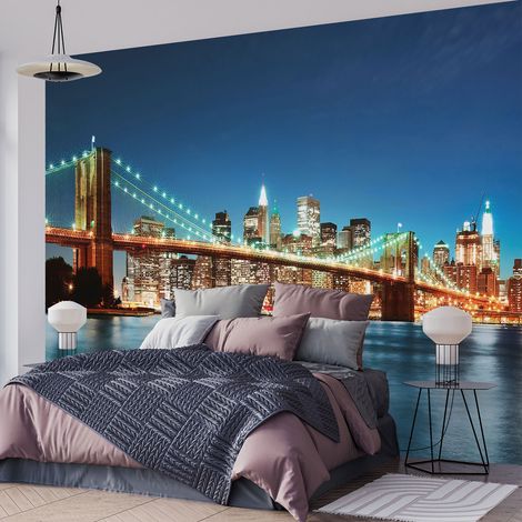 Papier peint panoramique - New York - 130 cm x 86 cm (1/4)