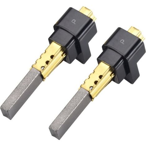 2 Pièces Balais de Charbon Moteur pour Aspirateur 6.5x11x32mm Haute Qualité Compatible (1/3)