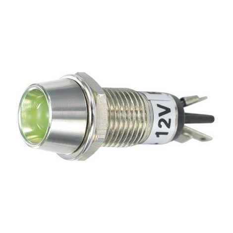 TRU COMPONENTS TC-R9-115L 12 V vert Voyant de signalisation LED vert 12 V/DC (1/2)