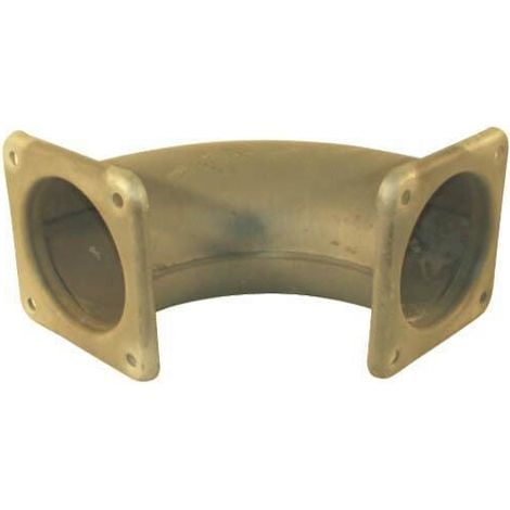 Curva 90° + 2 flange 6" UNIVERSALE 6303090Z 90