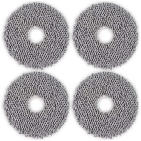 Lot de 4 lingettes de rechange pour balai robot Plus 505 Combo et Plus 405 Combo. Accessoires inclus. (1/4)