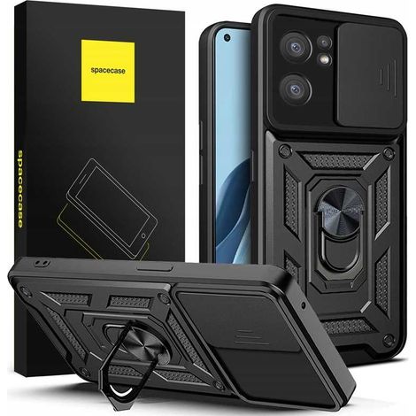 Oppo Reno 7 5G Schutzhülle mit Kamera, schwarz (1/5)