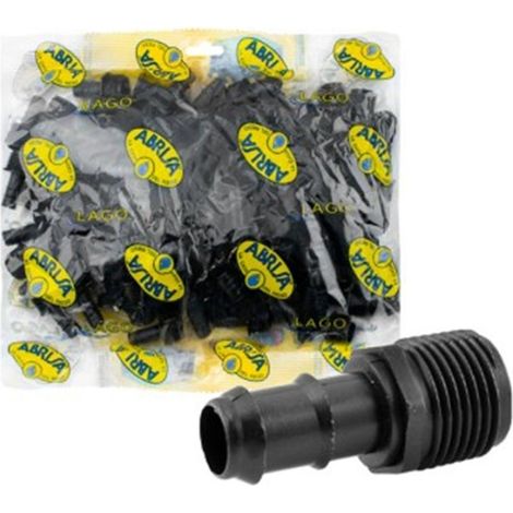 Raccords filetés mâles, sachet de 100 unités - 16 mm - 1/2", (1/5)