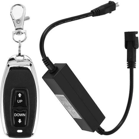 12V Dc Motor Linear Actuator Wireless Remote Control Dpdt Switch Forward Reverse Multi-Function Elec black (1/5)