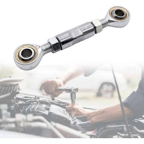 Barre de tension réglable de 5/8" de diamètre, support d'alternateur à rotule Heim pour SBC BBC (1/4)
