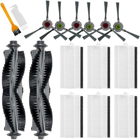 16 piezas de repuesto compatibles con la aspiradora robot AIRROBO P20 (1/4)