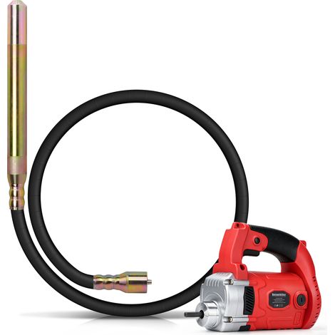 2800W 6800tr/min Vibreur Beton Électrique Moteur Cuivre Aiguille Vibrante 2m DiamèTre 38mm Arbre Vibrateur de Construction pour Ponts Tunnels Routes Maisons
