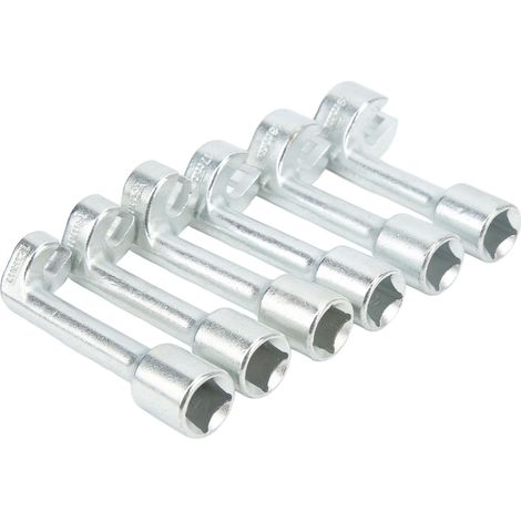Jeu de 6 douilles pour injecteurs de carburant (1/2 po, 12 mm, 14 mm, 16 mm, 17 mm, 18 mm, 19 mm) - Outils pour système d'alimentation (1/5)