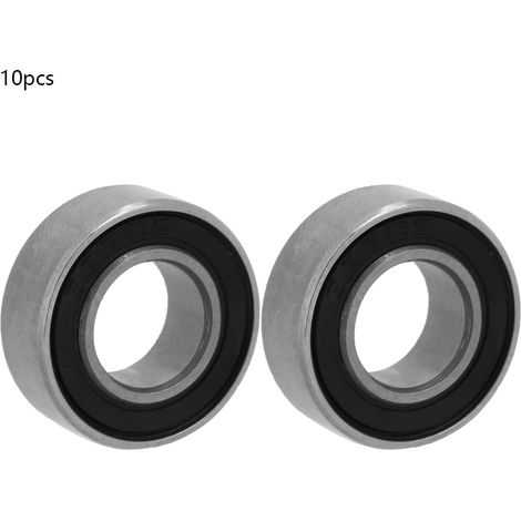 10 Roulements à Billes Étanches Double Côté Caoutchouc Haute Vitesse Gorge Profonde 689-2RS 9x17x5mm (1/5)