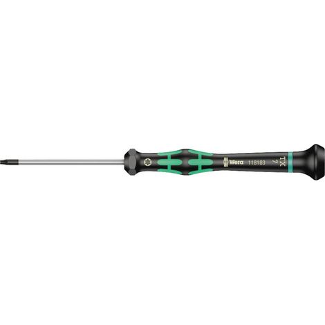 Wera 2067 Elettronica e meccanica di precisione Cacciavite Torx Dimensione (Cacciavite) T 7 Lunghezza della lama: 60 mm (1/3)