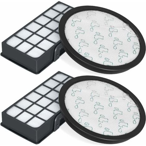 Lot de 2 Filtres HEPA pour Rowenta Silence, Filtre de Rechange Accessoires ZR903701, Force Cyclonic 4AAAA RO7647EA RO7663EA RO7676EA RO7681EA (Modèle RO76xx) Aspirateurs H246-- (1/5)